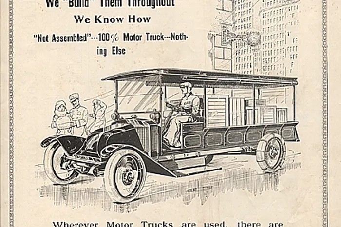 Antique vehicle promotional graphic
